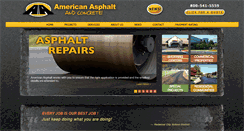Desktop Screenshot of americanasphalt.com