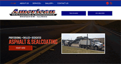 Desktop Screenshot of americanasphalt.net